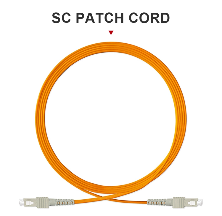 Customized Length Om2 Om3 Ofnp Ofnr FC/Sc/St/LC Fiber Optic Patchcord